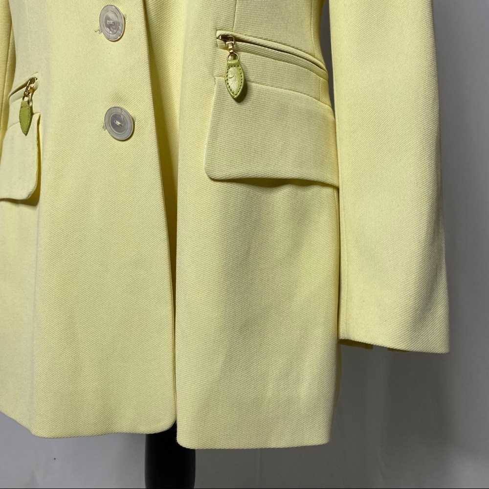 Escada Button Up Blazer Jacket - image 4